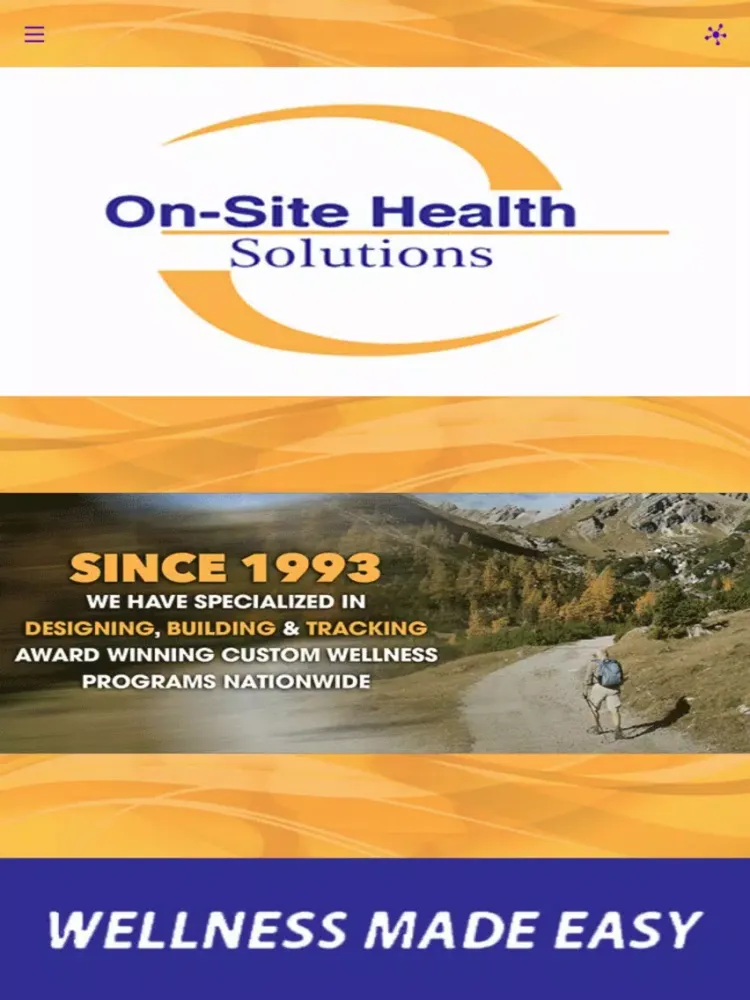ภาพหน้าจอของ myWellCheck by On-Site Health Solutions iPad 
