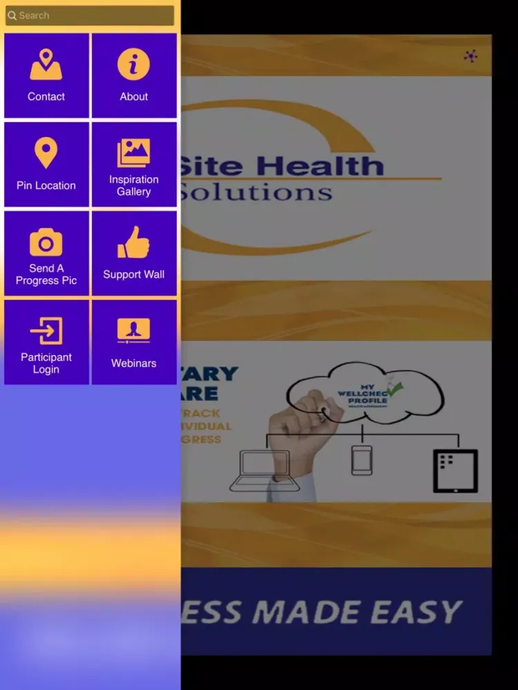 ภาพหน้าจอของ myWellCheck by On-Site Health Solutions iPad 