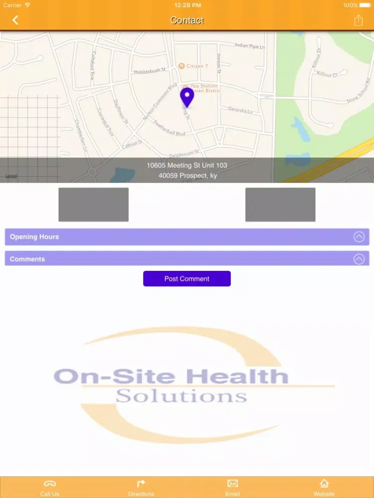 ภาพหน้าจอของ myWellCheck by On-Site Health Solutions iPad 