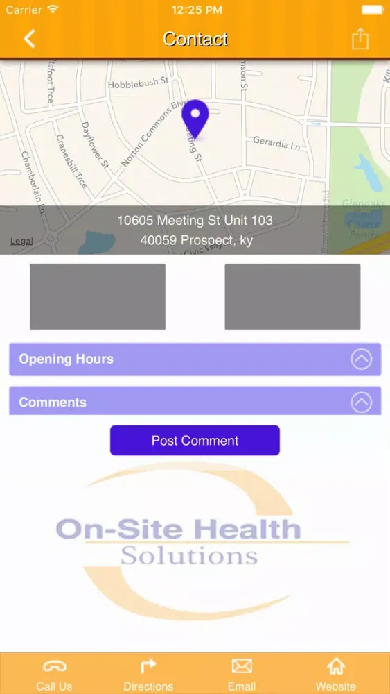 ภาพหน้าจอของ myWellCheck by On-Site Health Solutions