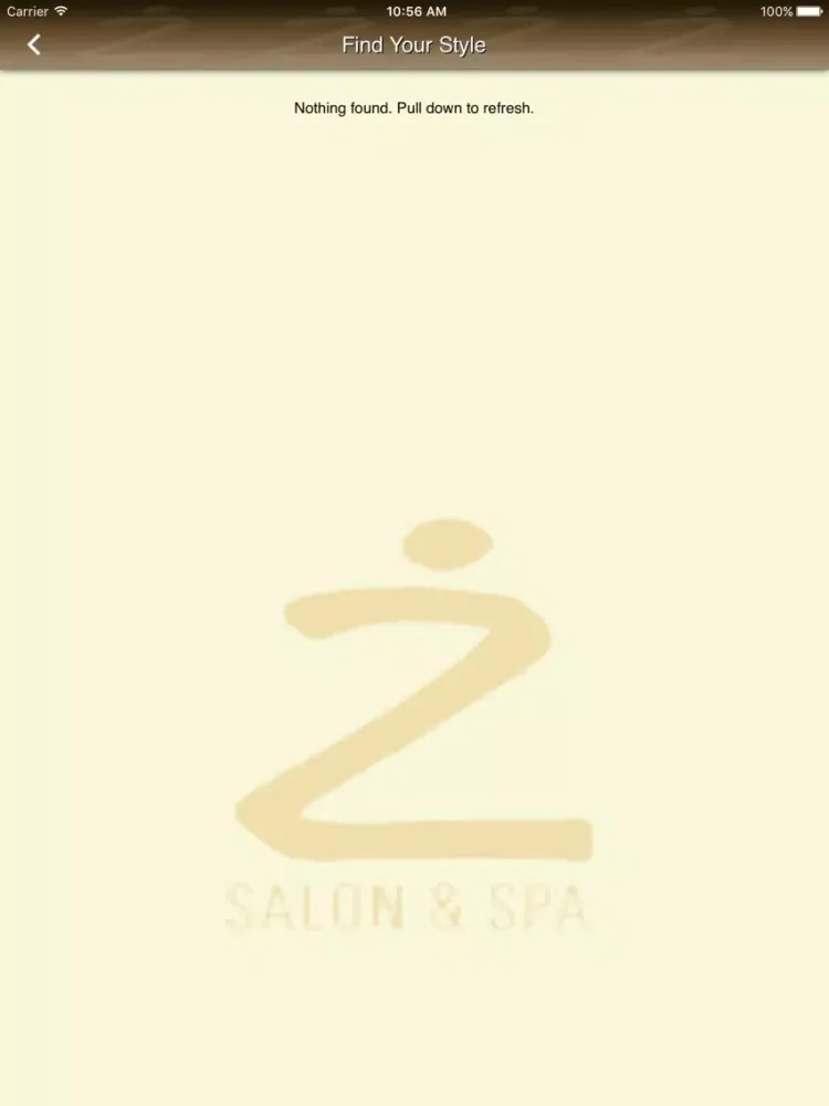 Z Salon & Spa iPad 應用截圖