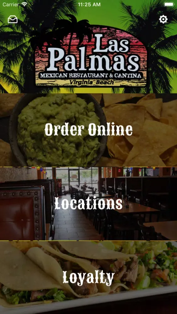 ภาพหน้าจอของ Las Palmas Mexican Restaurant.