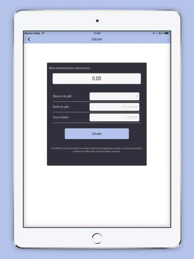 Gilberte Lefebvre Immobilier iPad  स्क्रीनशॉट