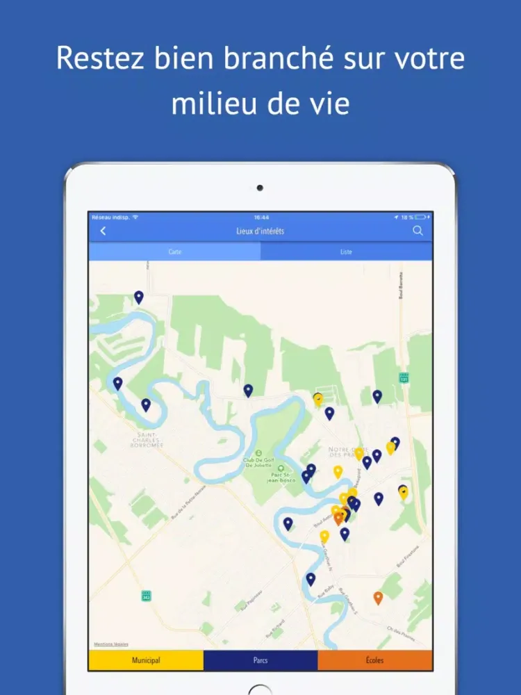 Ville de Notre-Dame-des-Prairies iPad  Ekran Görüntüleri