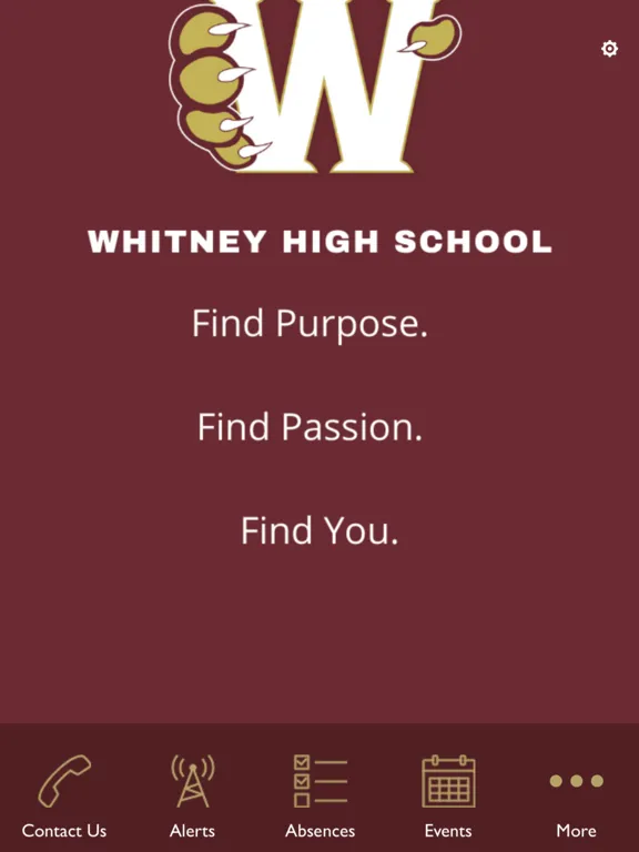 Whitney High School iPad  سکرین شاٹس
