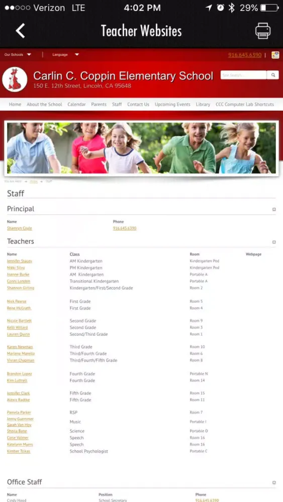 Скриншоты Carlin C. Coppin Elementary