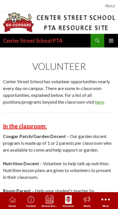 Tangkapan skrin Center Street Elementary