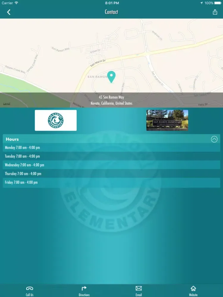 Capturas de pantalla de San Ramon Elementary iPad 