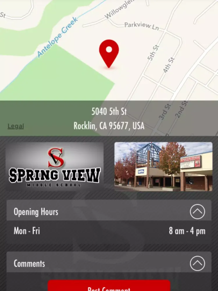 Spring View Middle School iPad  স্ক্রিনশট