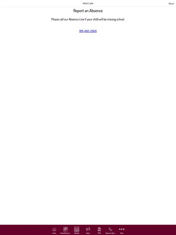 West Lake Middle School iPad  Screenshots