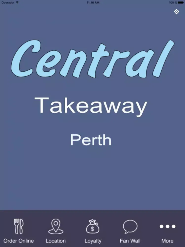Скриншоты Central Takeaway iPad 