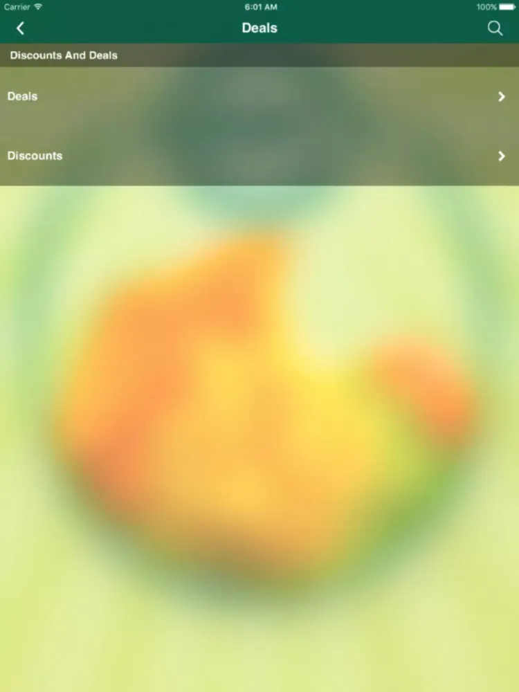 Captures d'écran de Gerrys Takeaway iPad 