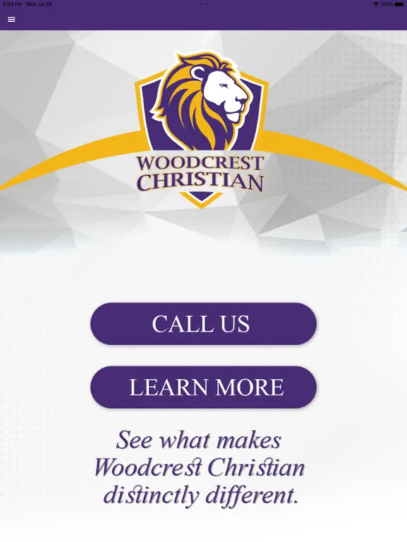 Capturas de pantalla de Woodcrest Christian iPad 