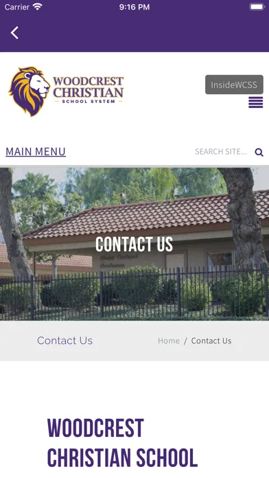 Capturas de pantalla de Woodcrest Christian