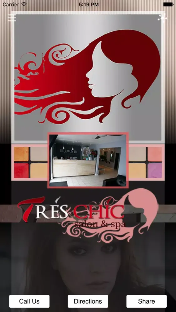 ภาพหน้าจอของ Tres Chic Salon & Spa