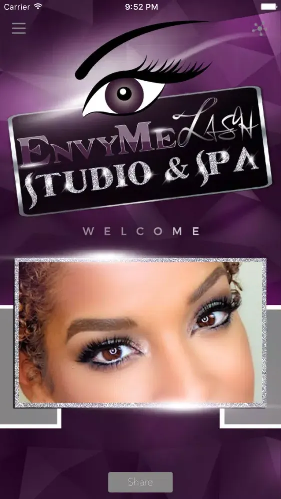 Tangkapan layar Envy Me Lash Studio & Spa