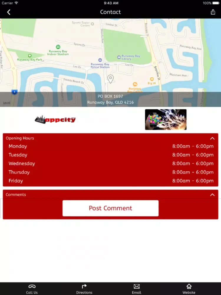 Zrzuty ekranu App City iPad 