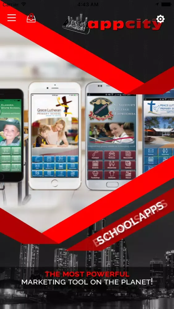 Zrzuty ekranu App City