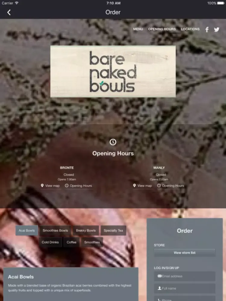 Bare Naked Bowls iPad  Ekran Görüntüleri