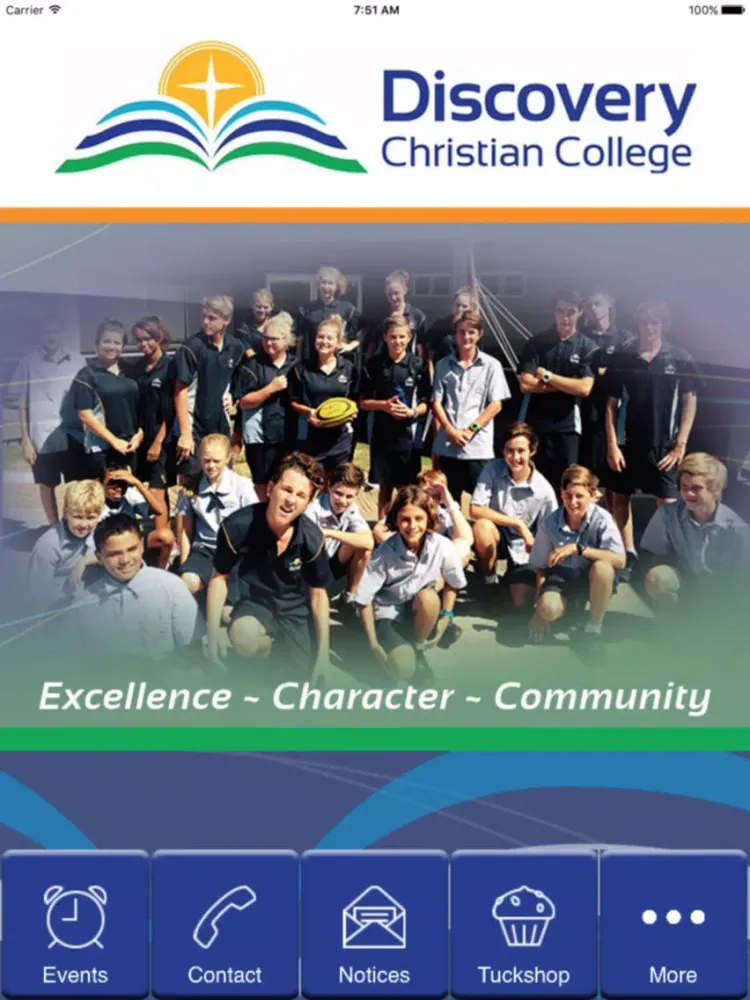 Captures d'écran de Discovery Christian College iPad 