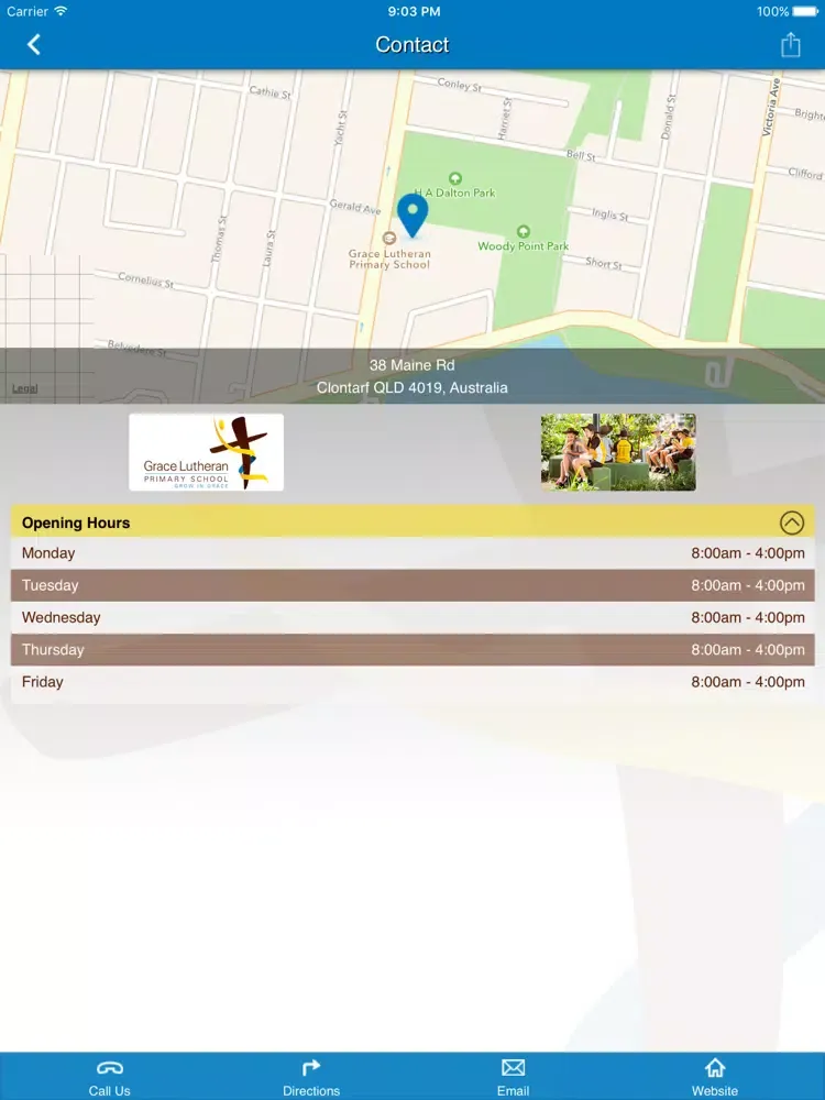 Capturas de pantalla de Grace Lutheran Primary School iPad 