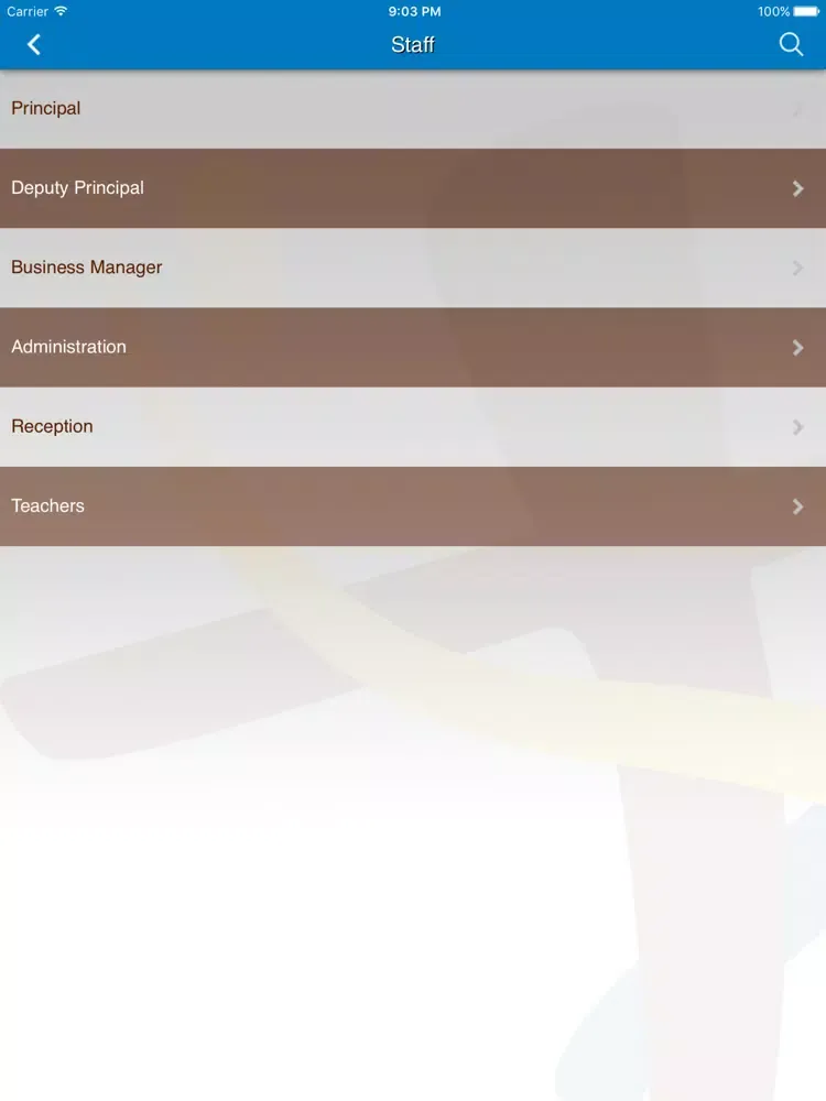 Capturas de pantalla de Grace Lutheran Primary School iPad 