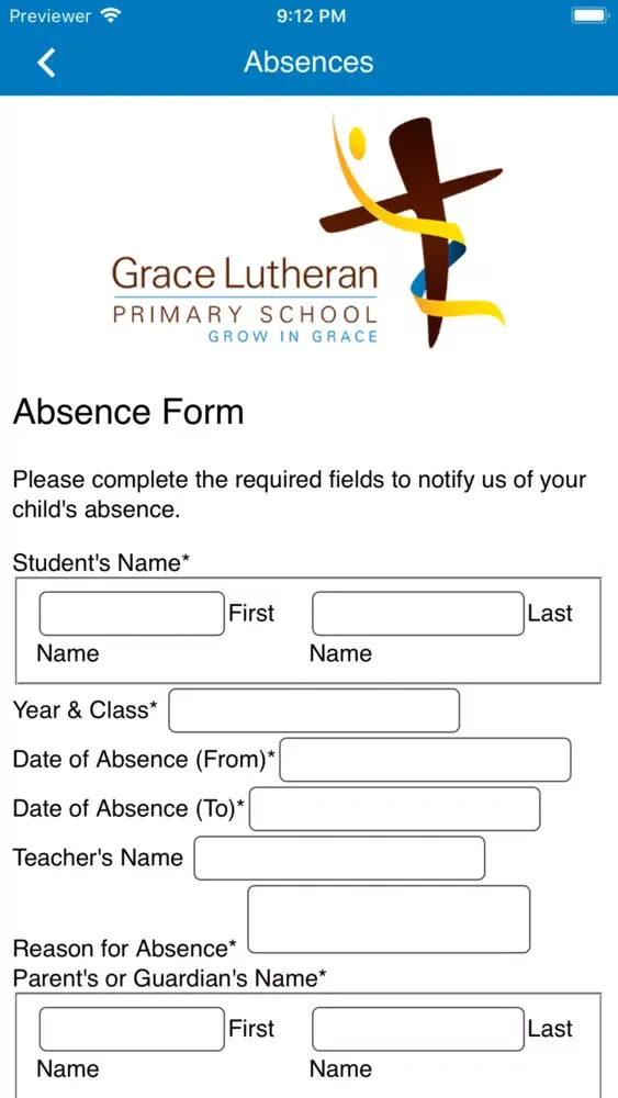 Capturas de pantalla de Grace Lutheran Primary School
