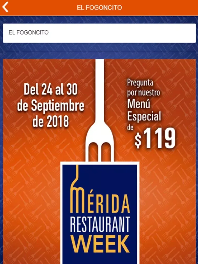 تصاویر Merida Restaurant Week iPad 