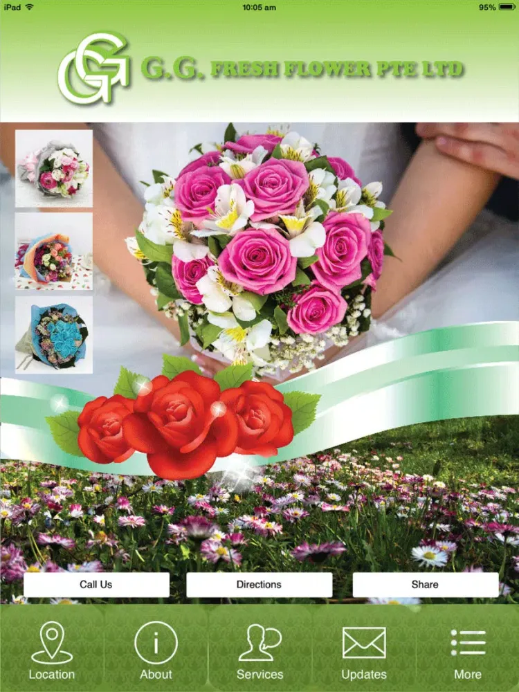 Скриншоты G.G Fresh Flower Pte Ltd iPad 