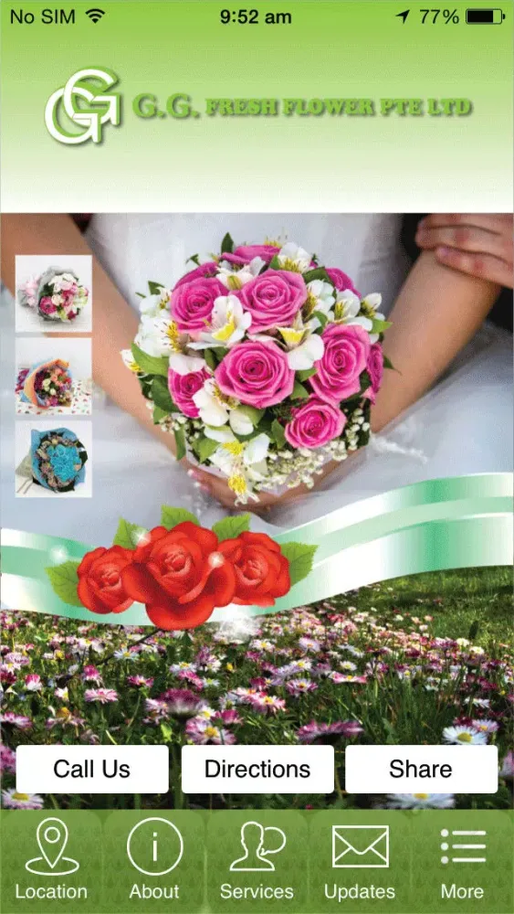 Скриншоты G.G Fresh Flower Pte Ltd