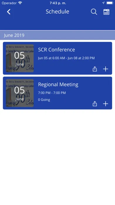 SCR Zeta Phi Beta Sorority,Inc Screenshots