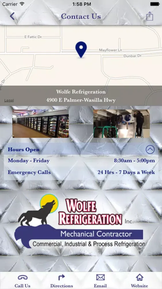Wolfe Refrigeration應用截圖