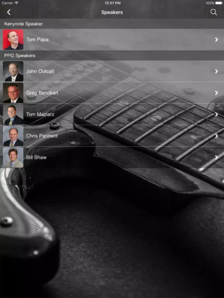 Скриншоты PPG Automotive and Commercial iPad 