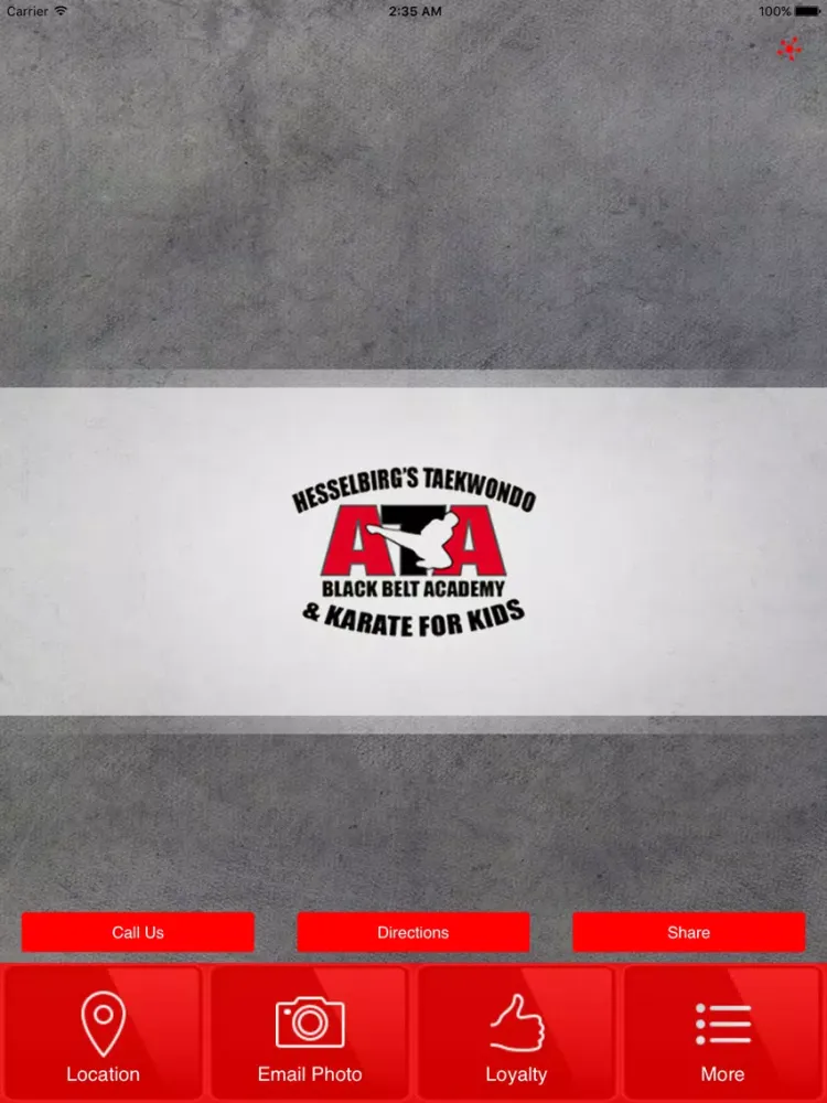 Zrzuty ekranu Hesselbirg's Taekwondo & Karate iPad 