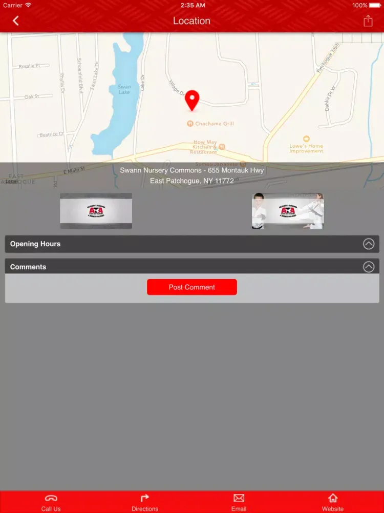 Zrzuty ekranu Hesselbirg's Taekwondo & Karate iPad 