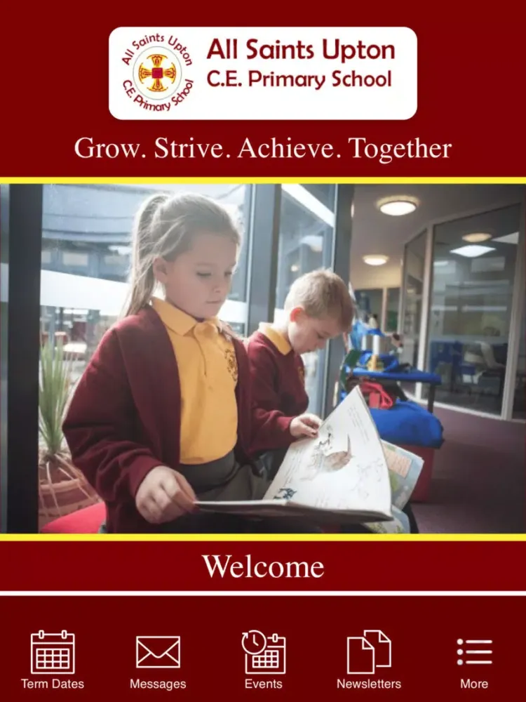 Capturas de tela do All Saints Upton C.E Primary School iPad 