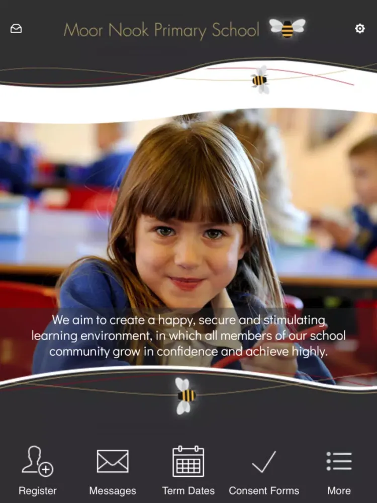 Capturas de pantalla de Moor Nook Primary School iPad 