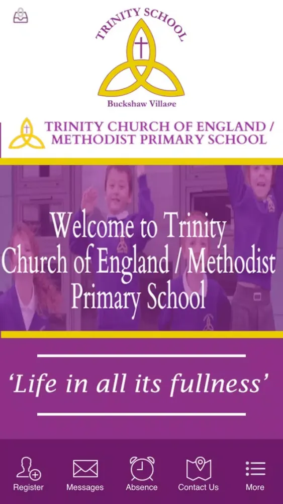 Ảnh chụp màn hình của Trinity C of E Primary
