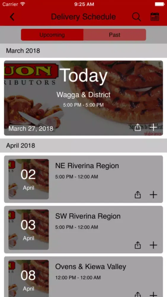 Screenshot di Huon Distributors