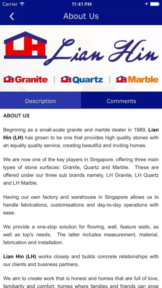 LH Lian Hin Screenshots