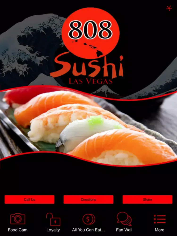 808 Sushi iPad  スクリーンショット