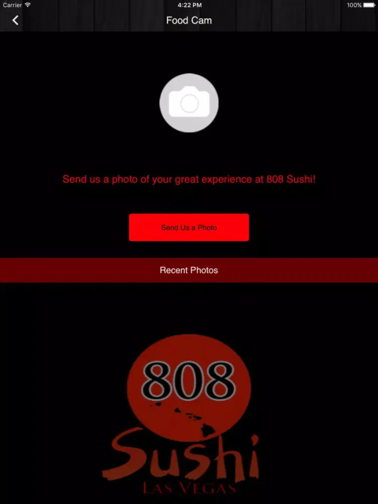 808 Sushi iPad  スクリーンショット
