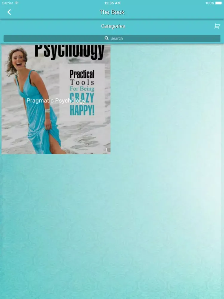 Tangkapan layar Pragmatic Psychology iPad 