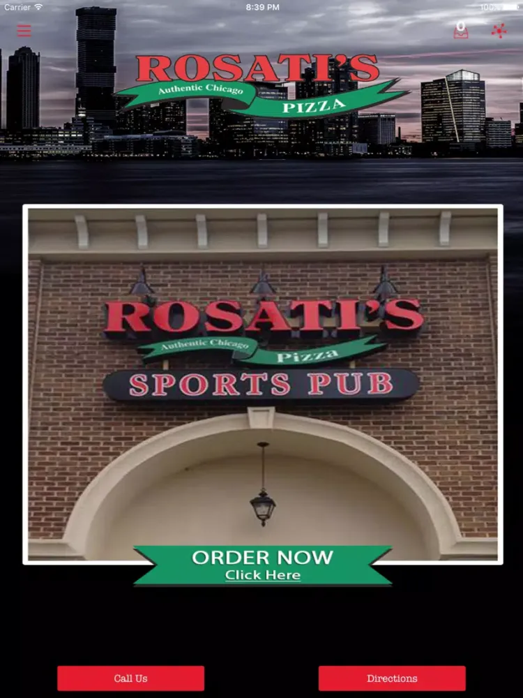Capturas de pantalla de Rosati’s Cumming iPad 