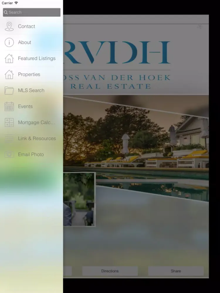 Ross Van Der Hoek - Real Estate iPad  스크린샷