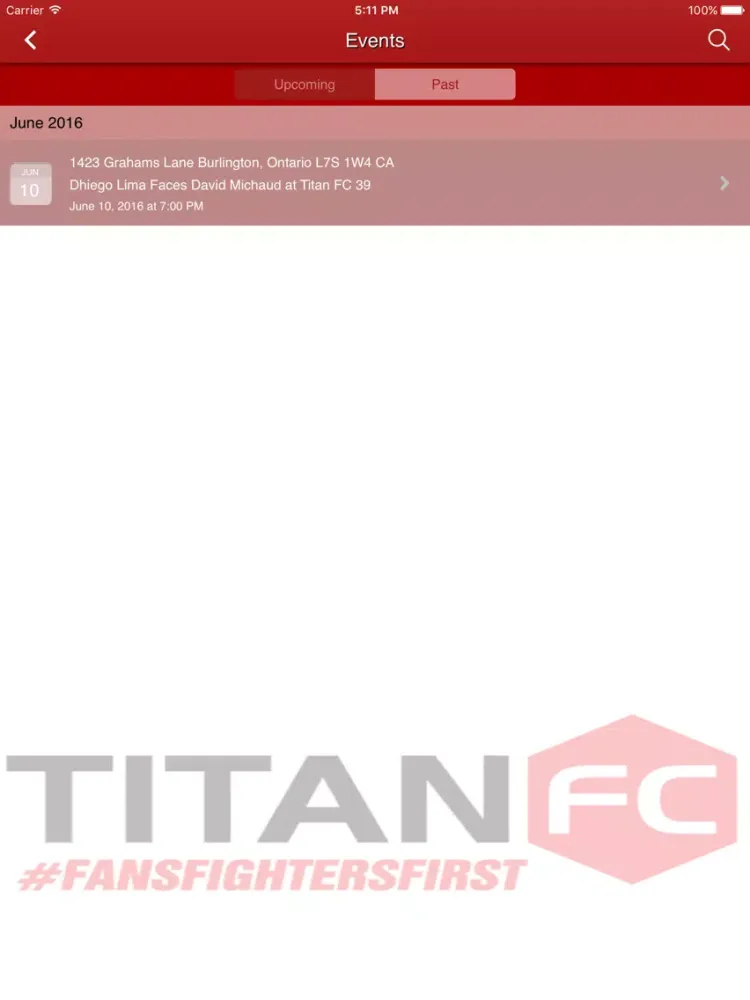 TITAN FC iPad  Screenshots