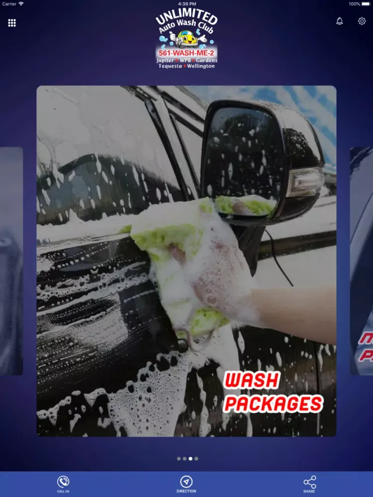 تصاویر Unlimited Auto Wash Club. iPad 
