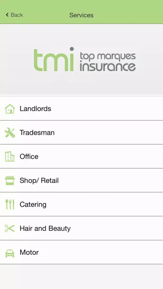 Top Marques Insurance स्क्रीनशॉट