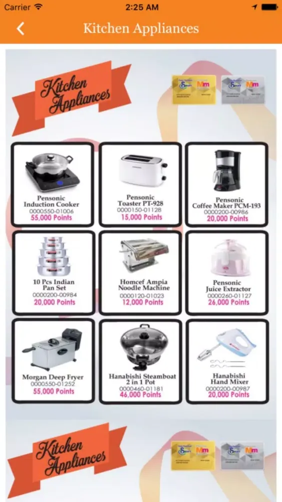 Capturas de tela do Midas Mart Online Order