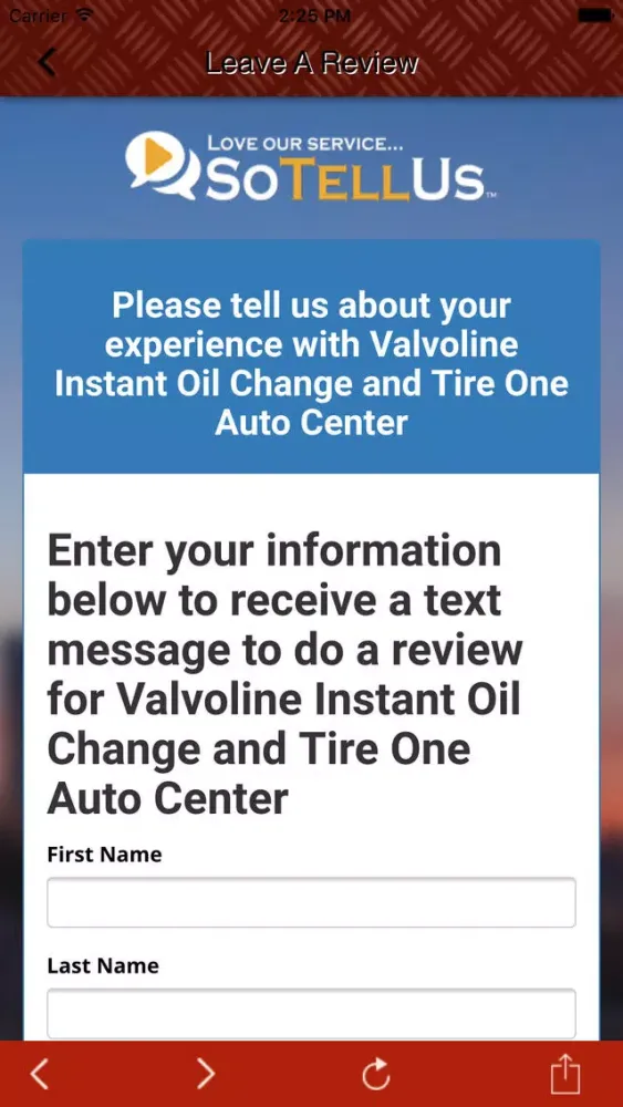 Tire one auto center 스크린샷